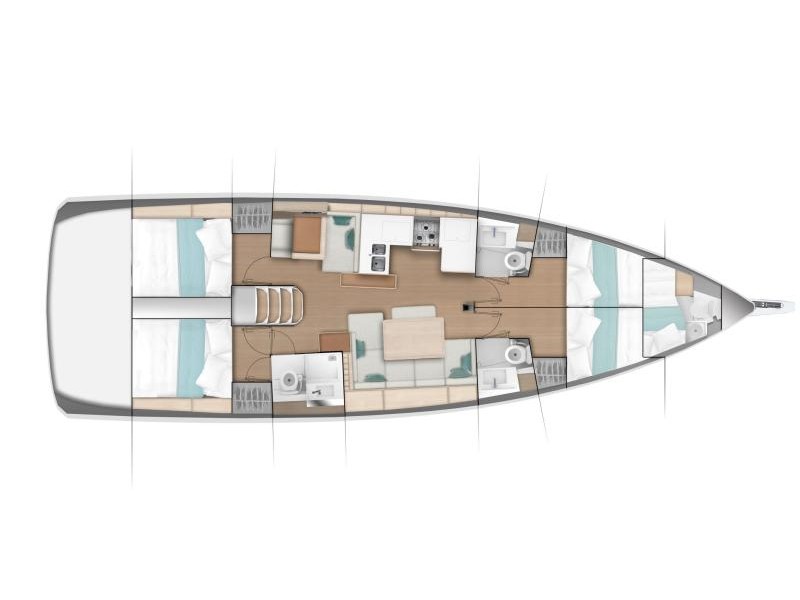 Sun Odyssey 490 — photo 3