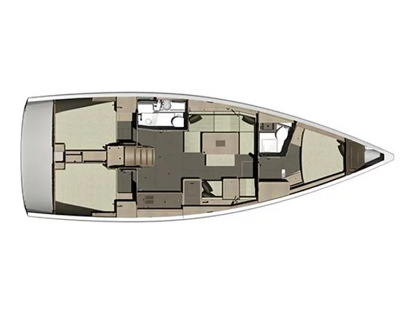 Dufour 410 GL (Stella) Plan image - 13