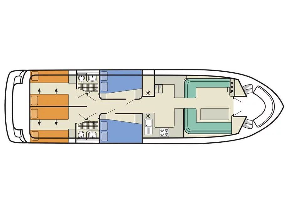 Salsa B (Salsa B - Comfort 8) Plan image - 4