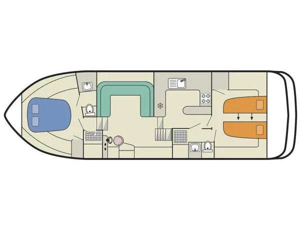 Royal Mystique A (Royal Mystique A - Comfort Plus 14) Plan image - 3