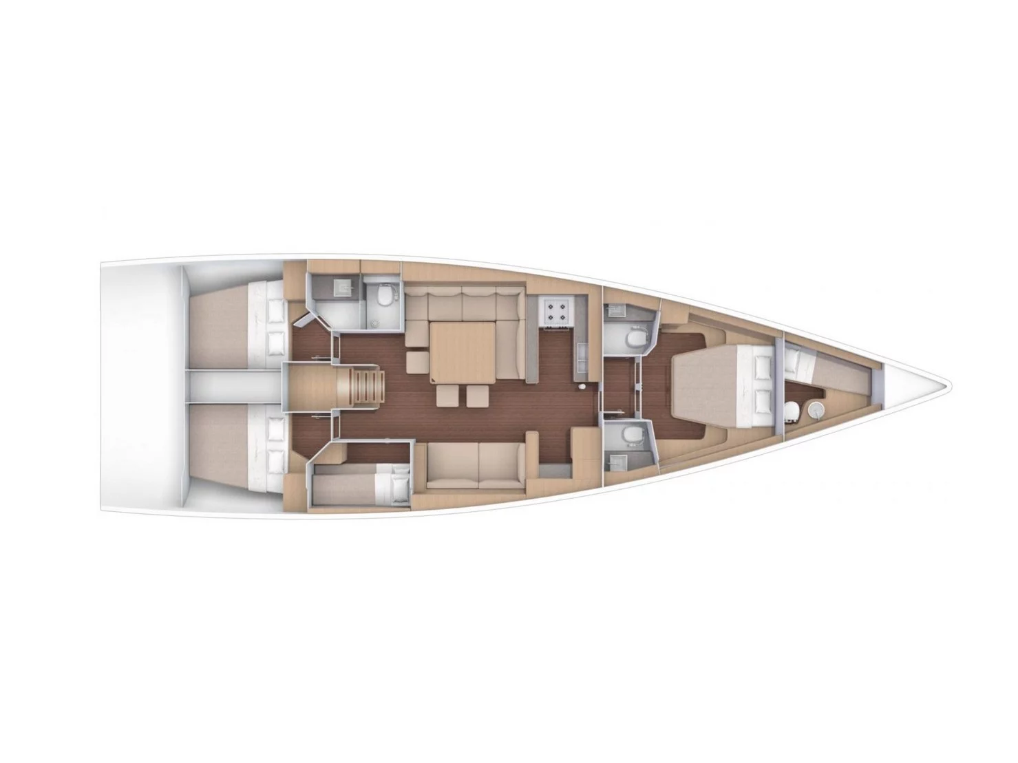 Dufour 56 Exclusive (Morisia) Plan image - 20