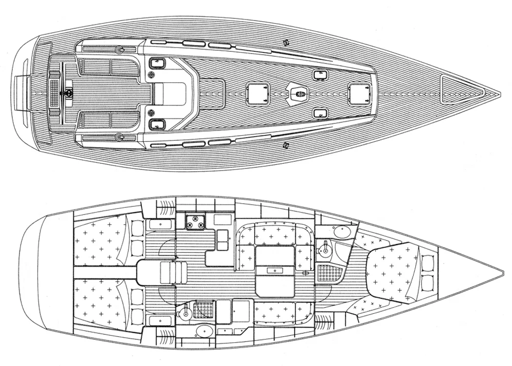 Grand Soleil 45 (Matterhorn) Plan image - 11