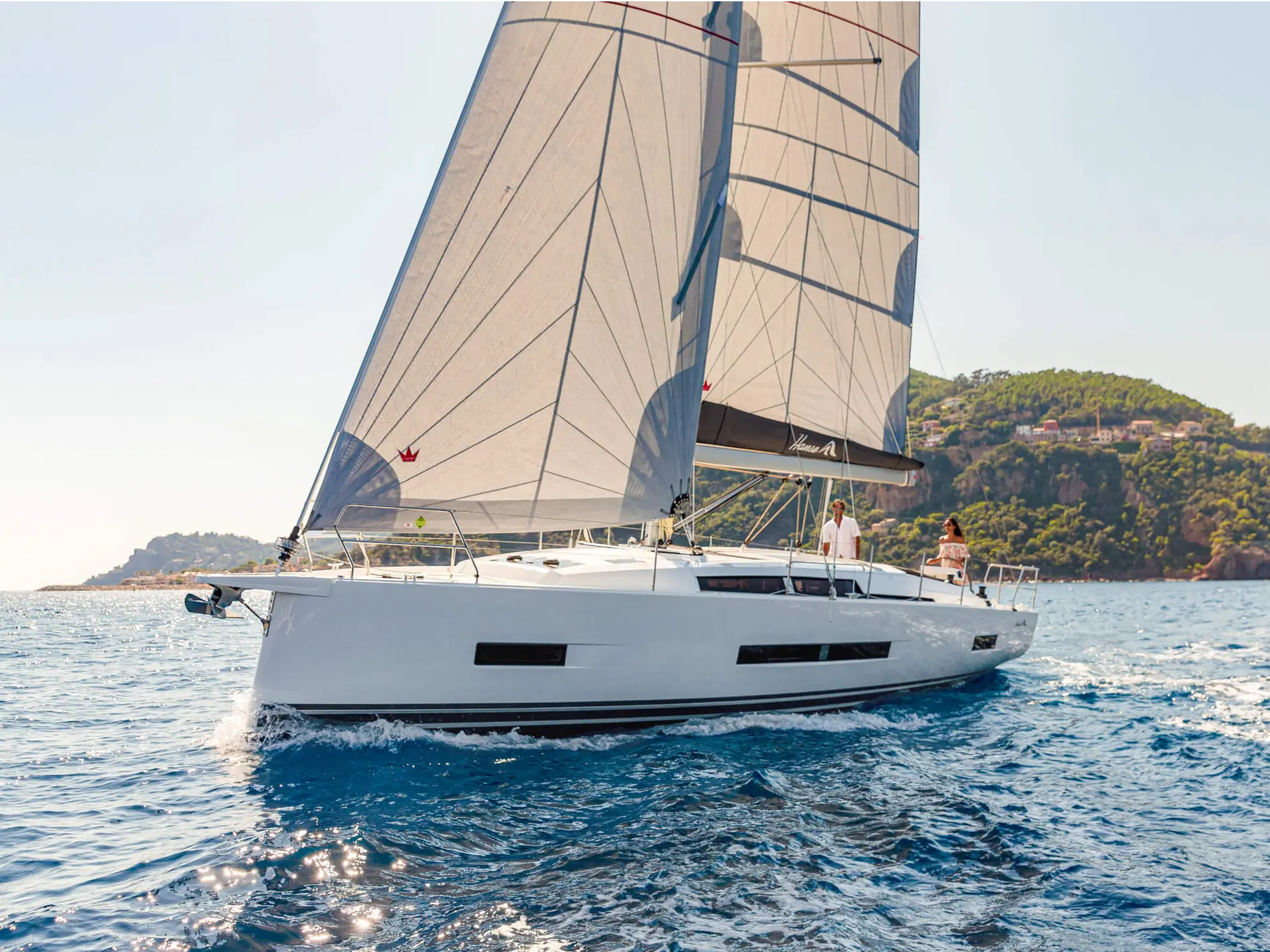 Photo #1 - Hanse 410 (Al Dente) in Lefkada - 61491