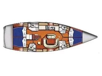 Sun Odyssey 49 (4 cab.) (MG-SO49-05-BJ) Plan image - 4