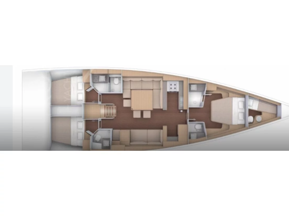 Dufour 560 (SEAF I) Plan image - 4