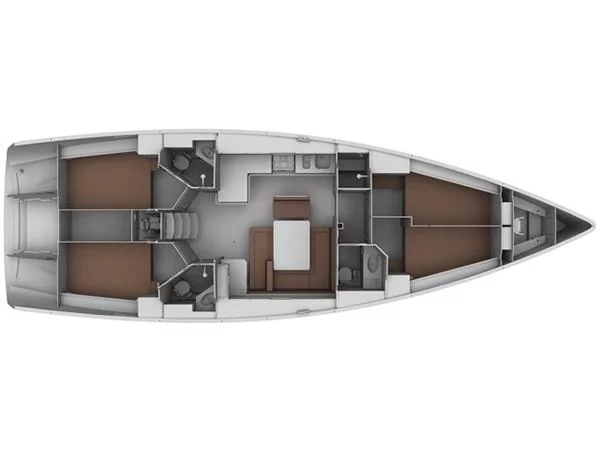 Bavaria Cruiser 45 (4 cab.) (MG-CR45-13-VP) Plan image - 21