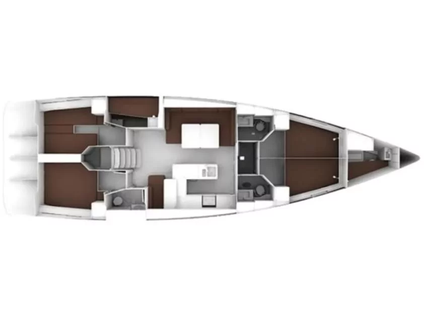 Bavaria Cruiser 56 (5 cab.) (MG-CR56-14-GA) Plan image - 6