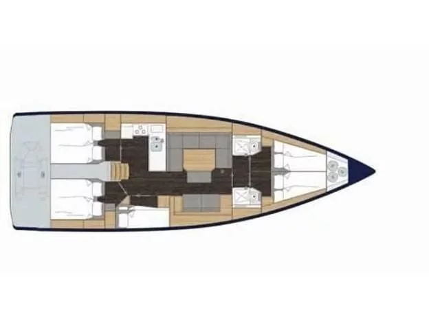 Bavaria C45 (5 cab.) (MG-C45-21-GSP) Plan image - 9