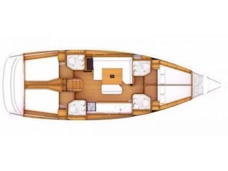 Sun Odyssey 469 (4 cab.) (MG-SO469-14-GLE) Plan image - 12