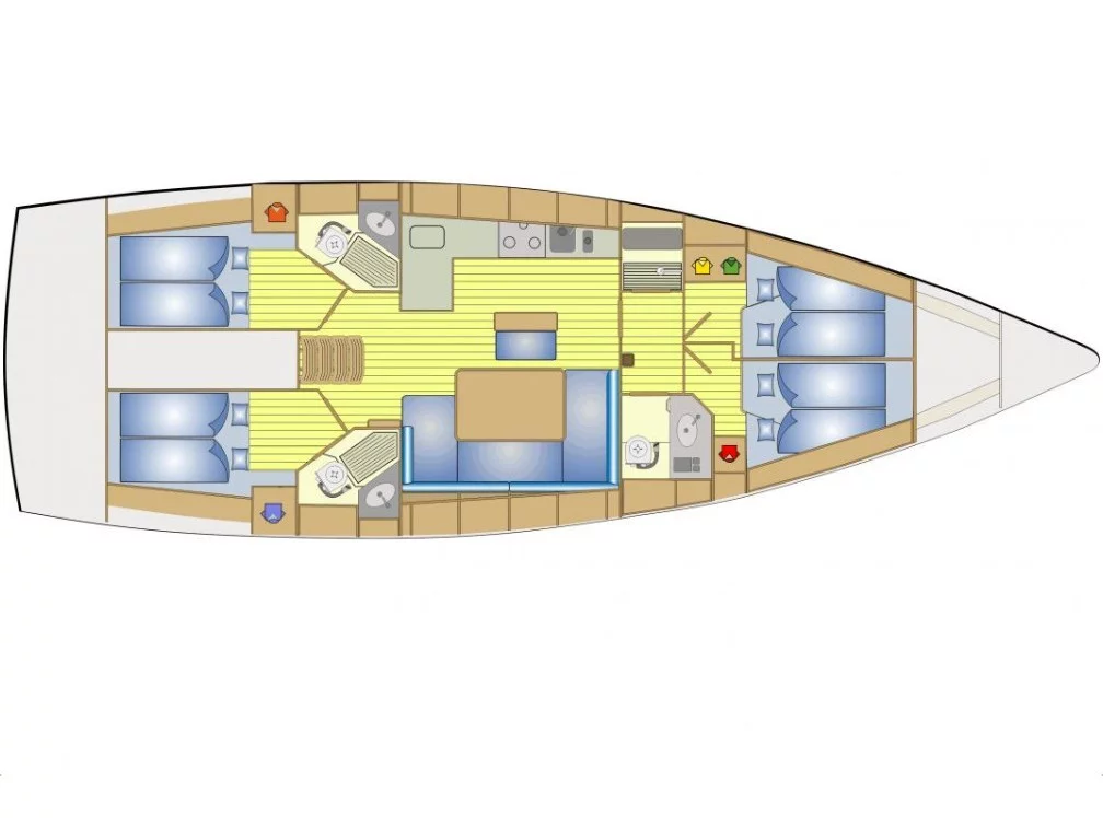 Bavaria 46 Cruiser (Fonsos) Plan image - 8