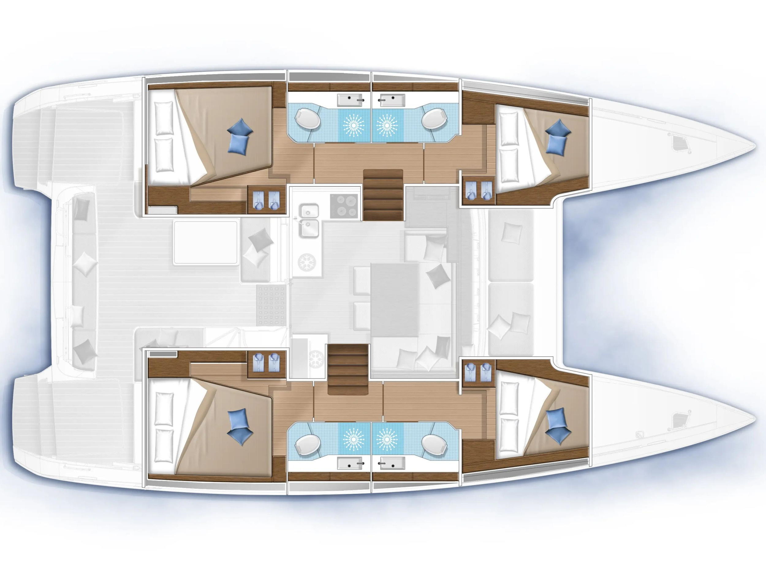 Photo #7 - Lagoon 40 (Ginevra) en Porto San Giorgio - 61772