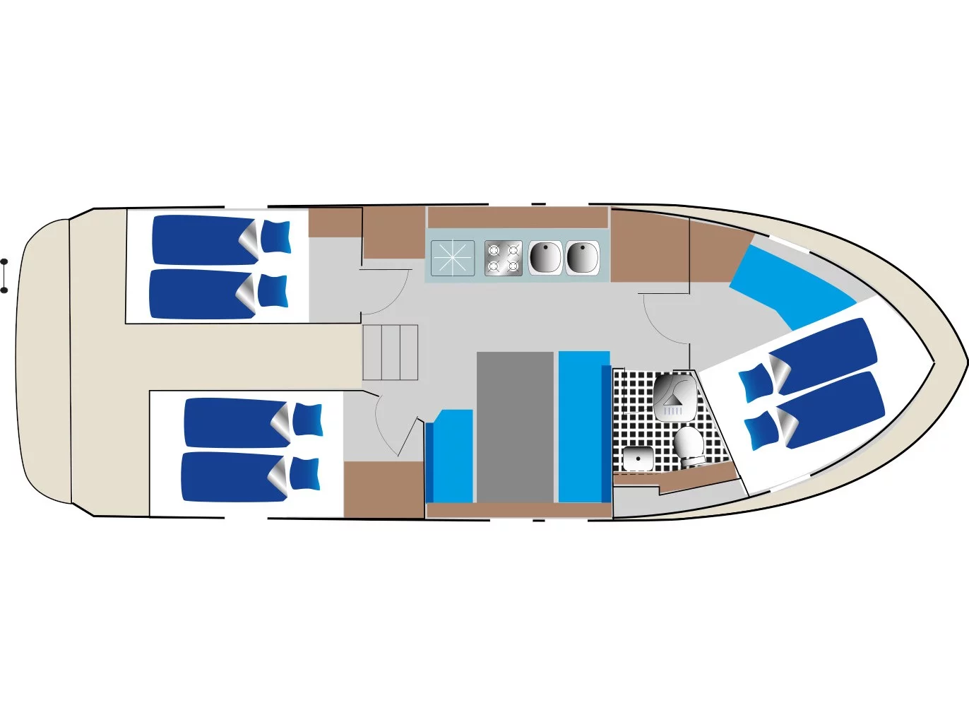 Delphia Escape 1080 S (Delphia Escape 1080 S-66) Plan image - 2