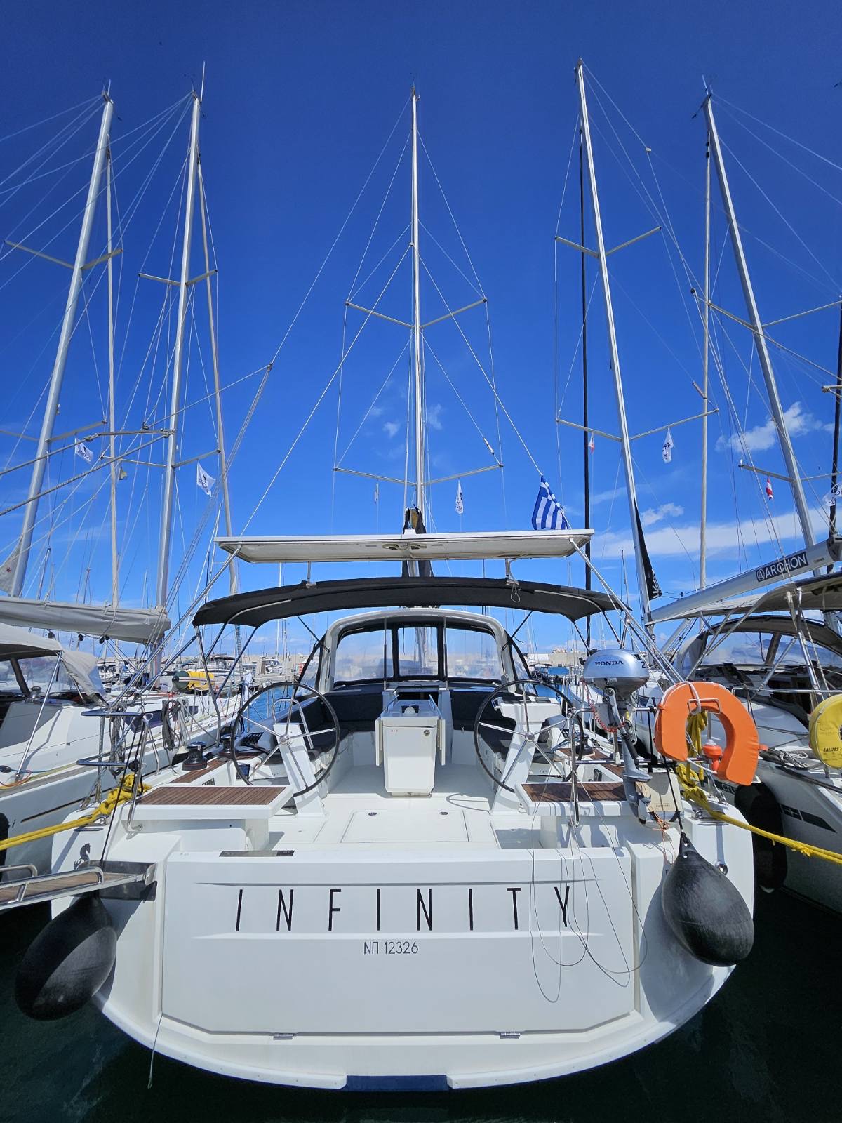 Photo #8 - Oceanis 46.1 (Infinity) in Rhodes - 21352