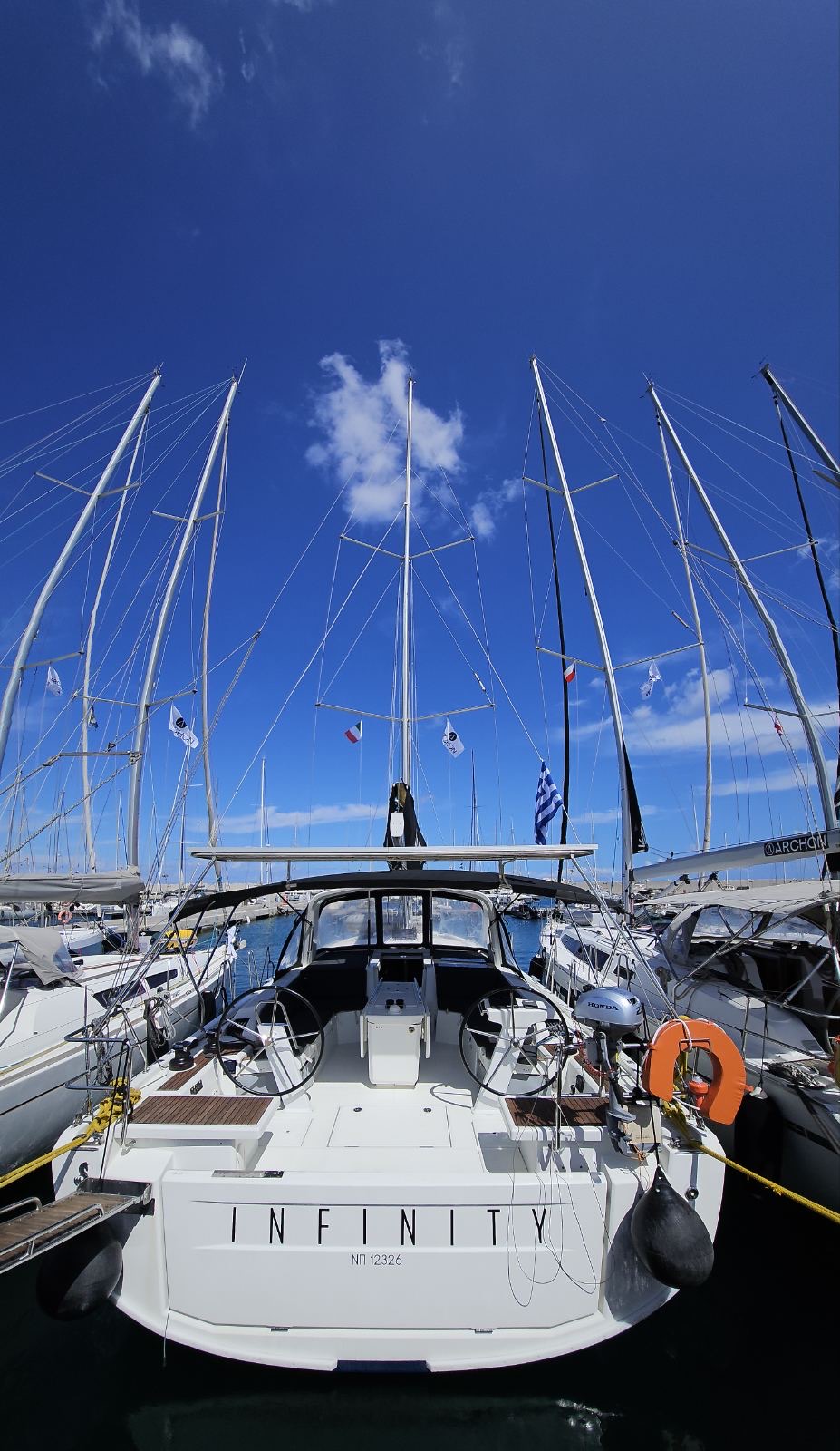 Photo #3 - Oceanis 46.1 (Infinity) in Rhodos - 21352
