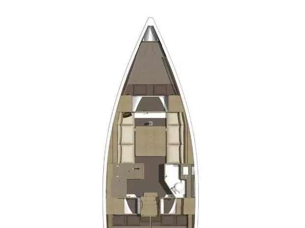 Dufour 350 GL (Sinica) Plan image - 5