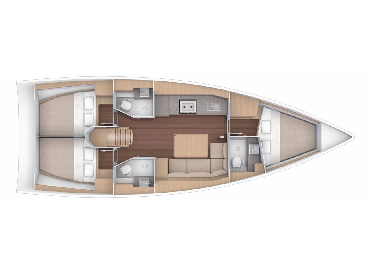 Dufour 390 (2023) (Yaya) Plan image - 15