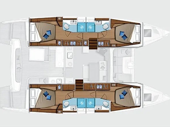 Photo #14 - Lagoon 46 (Coolway) en Trogir - 62194