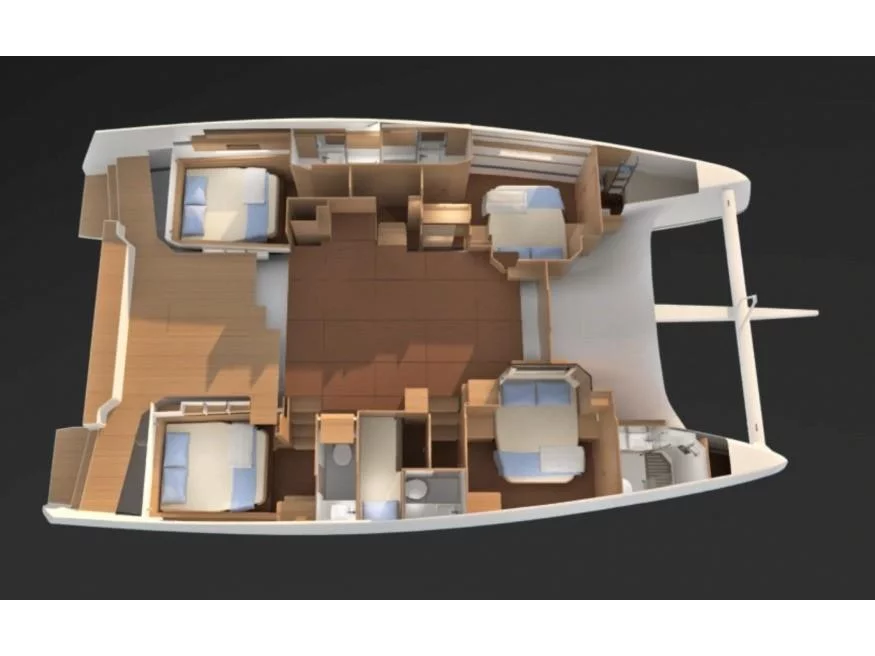 Dufour Catamaran 48 (Salazar) Plan image - 11