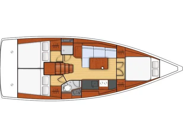 Oceanis 38 (Vientos) Plan image - 7
