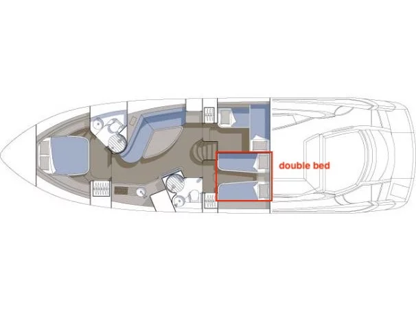 Sunseeker Portofino 53 (Polly) Plan image - 5