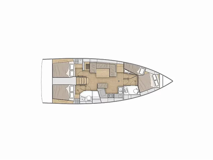 Oceanis 40.1 (RO22) Plan image - 3