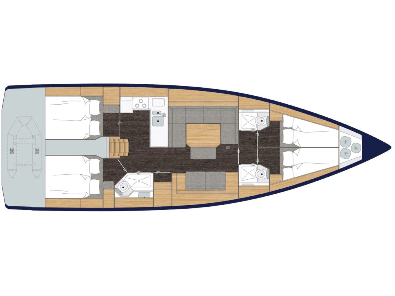 Bavaria C45 — photo 4