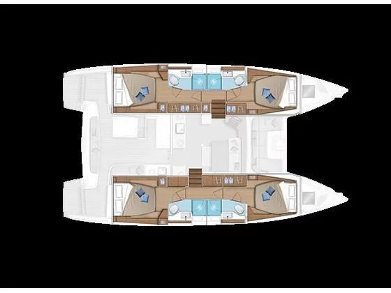 Lagoon 46 (CASS) Plan image - 17