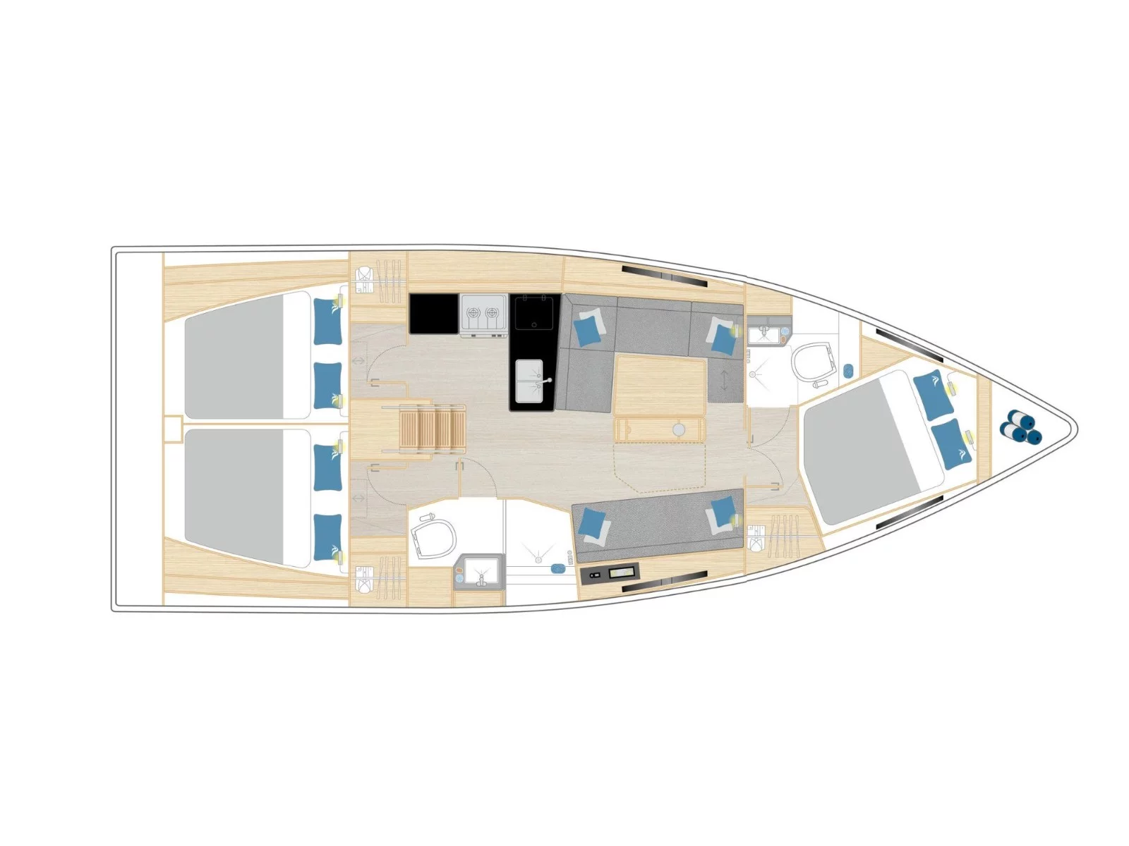 Hanse 360 (NEW 2026) Plan image - 1