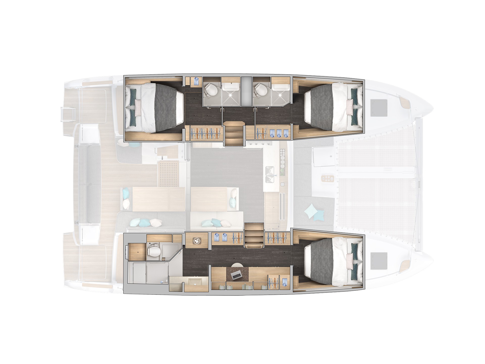 Lagoon 43 "Owner Version" — photo 2