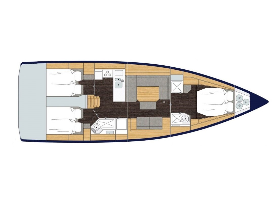 Photo #5 - Bavaria C45 Style (Mina 52) en Marmaris - 63831