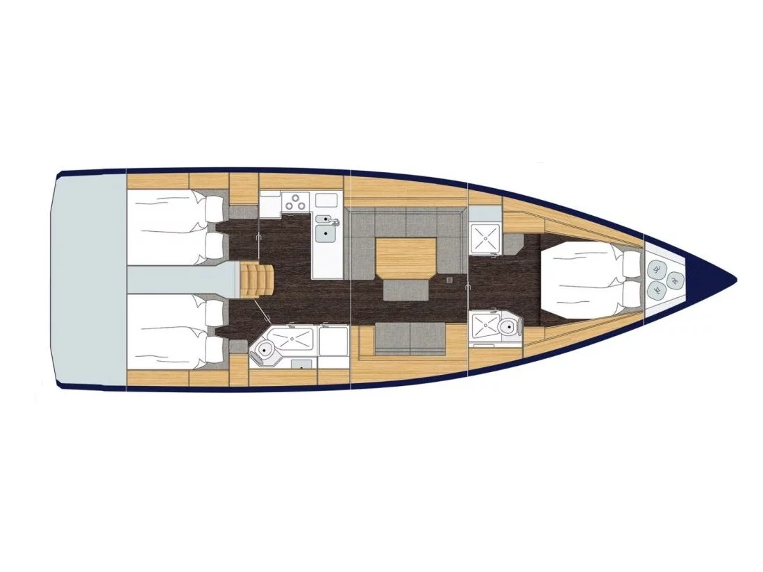 Bavaria C45 Style (Mina 52) Plan image - 4