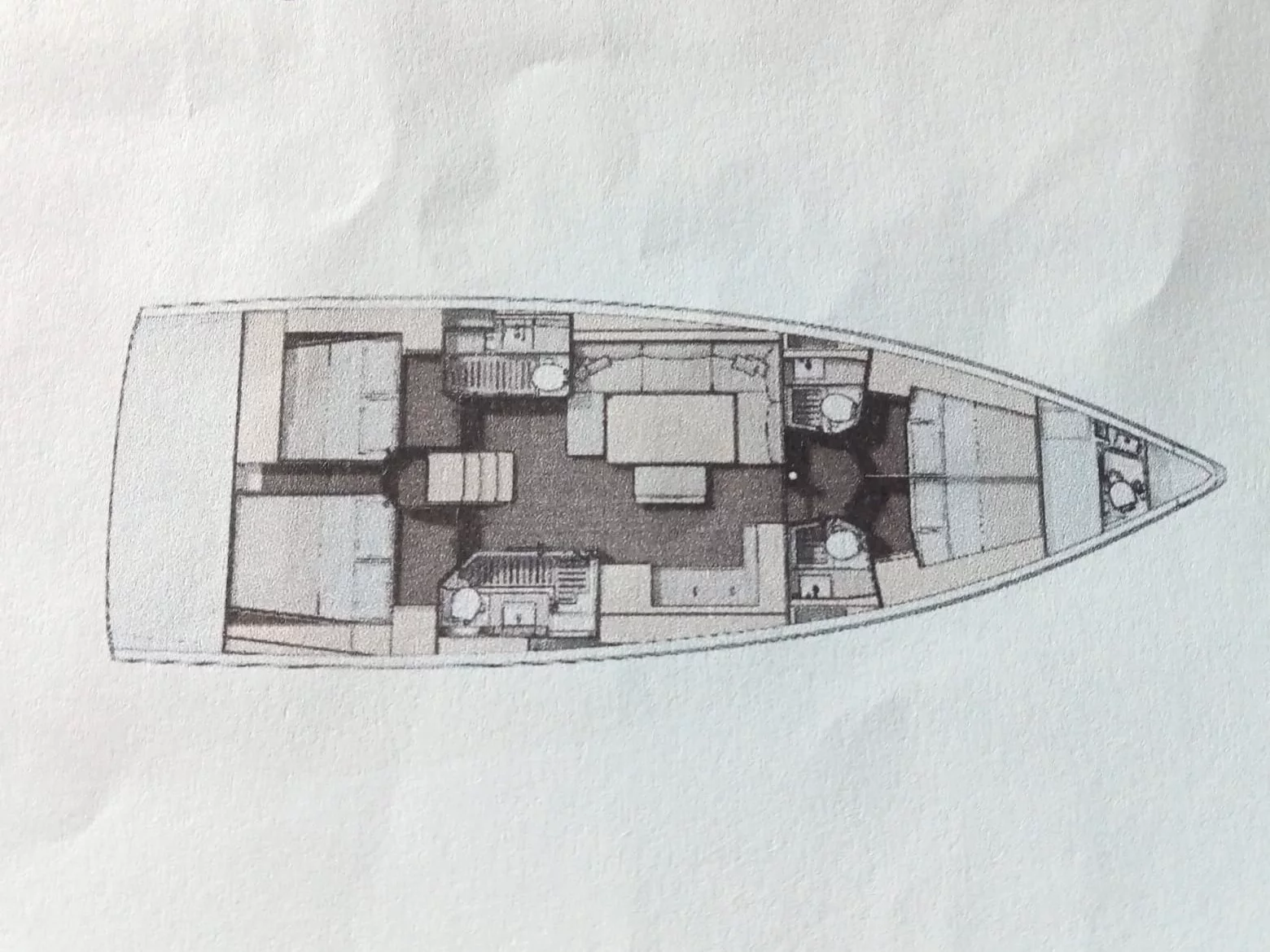 Dufour 470 Grand Large (Briseide) Plan image - 11
