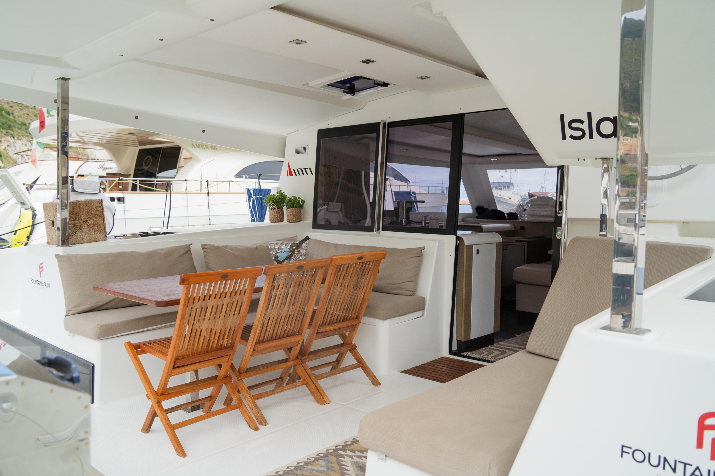 Fountaine Pajot Isla 40 (Wm-Ac in dinette-Gen-Sol.Pan) — photo 37