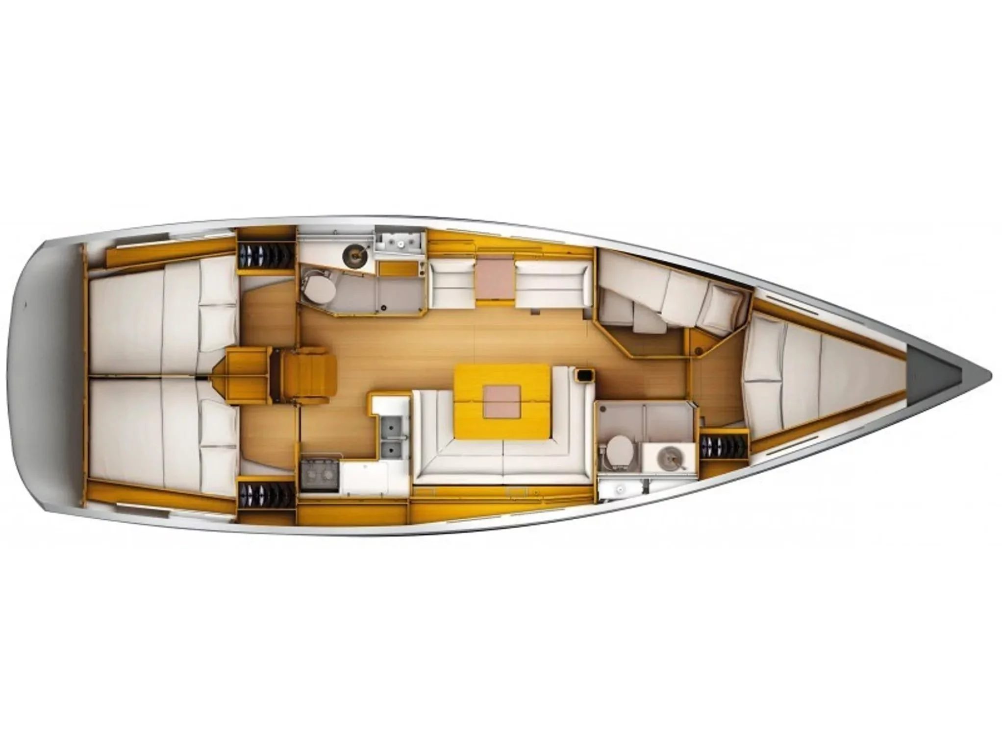 Sun Odyssey 449 (ORESTIS) Plan image - 7
