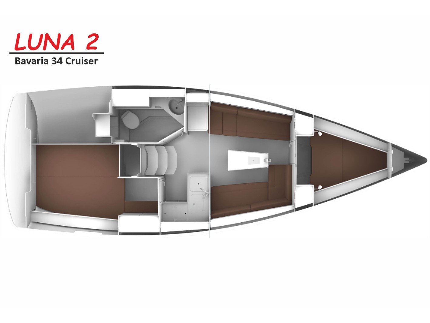 Photo #2 - Bavaria 34 Cruiser (Luna 2) en Fethiye - 14342