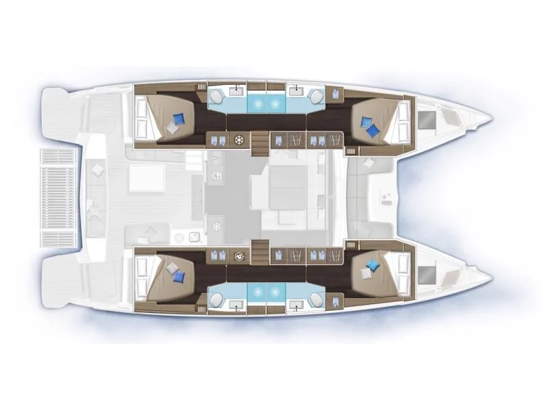 Lagoon 51 (No name) Interior image - 12