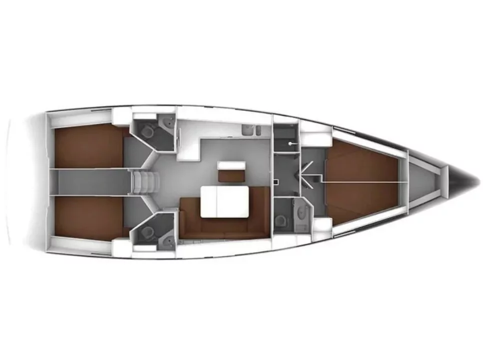Bavaria Cruiser 46 (Amore) Plan image - 9
