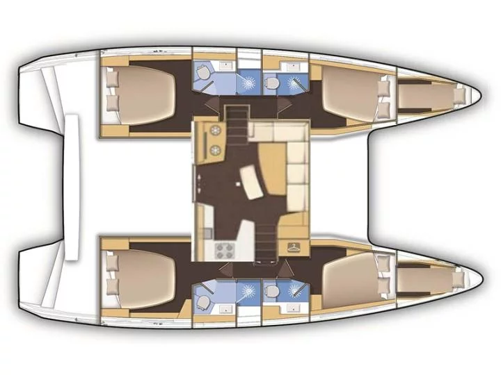 Lagoon 42 (Avadele) Plan image - 3