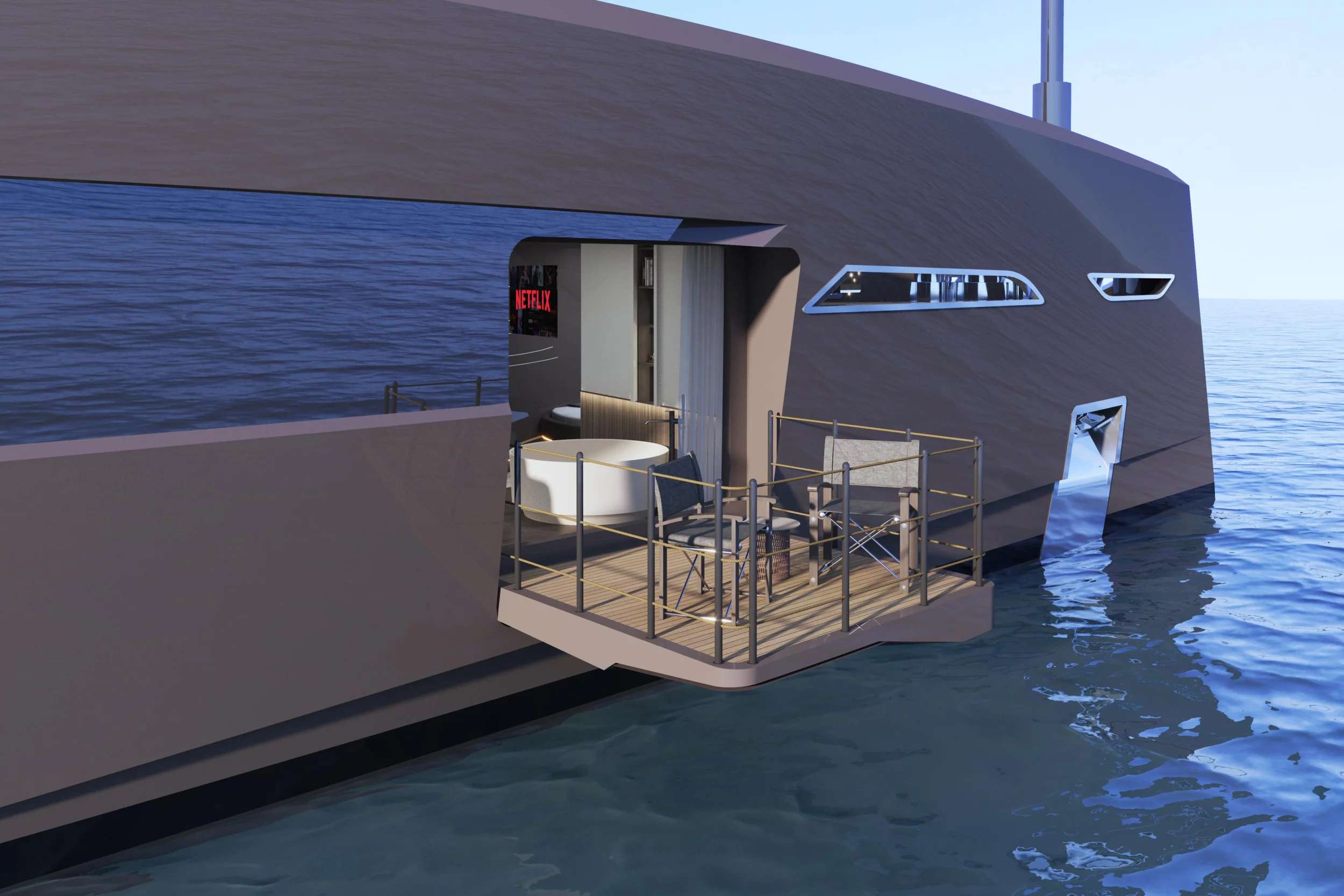 Luxury Motor Yacht (Bello)  - 62