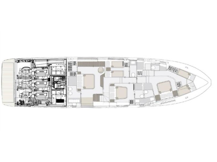 Photo #7 - Azimut 82 Fly (Balance) in Sibenik - 63990