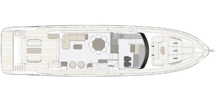 Photo #9 - Azimut 82 Fly (Balance) in Sibenik - 63990