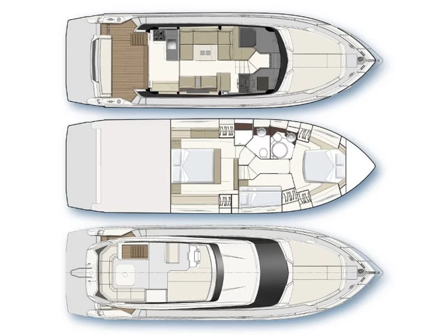 Ferretti 450 (Dream) Plan image - 11