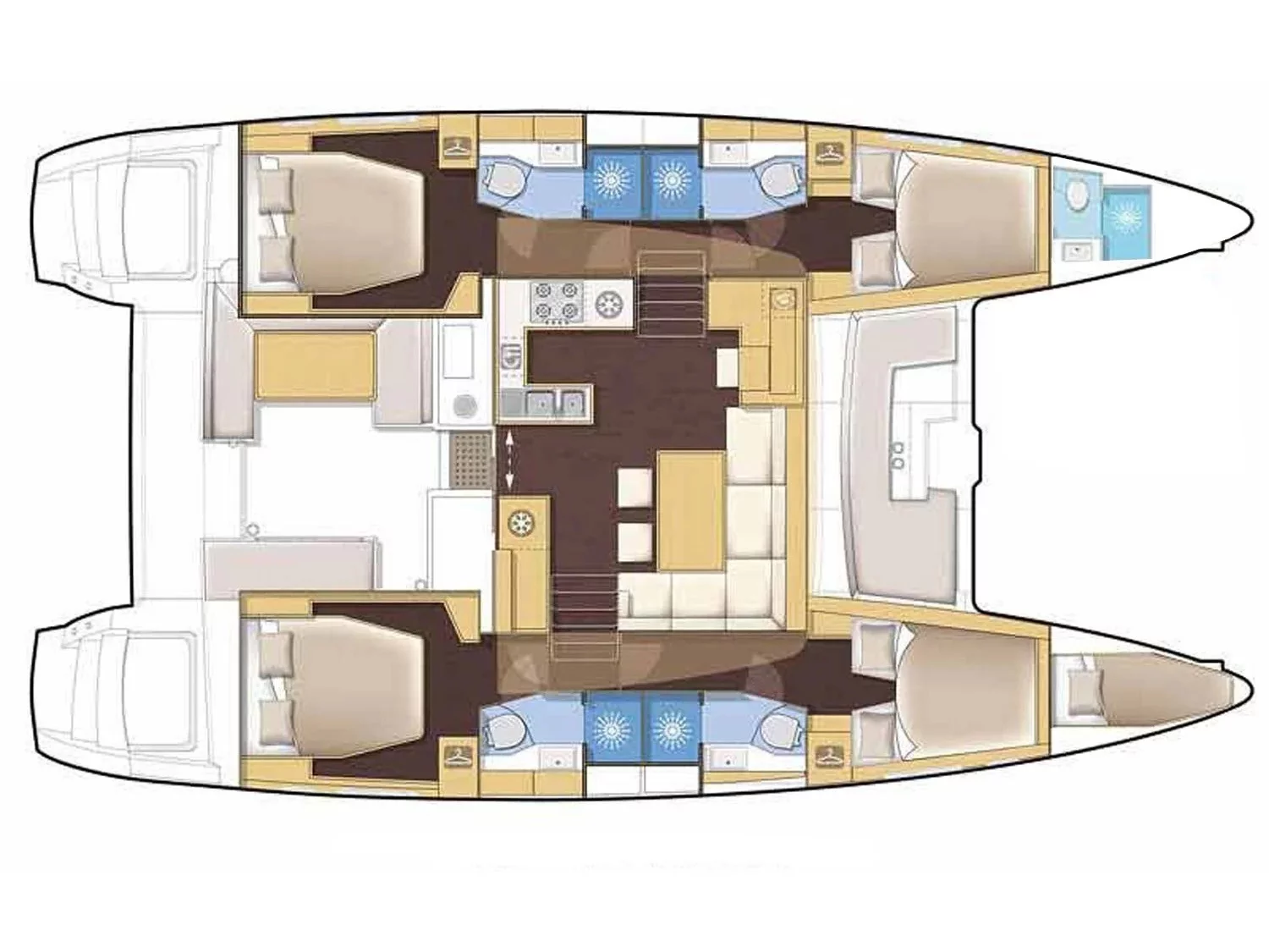 Lagoon 46 (ARIANNA) Plan image - 10