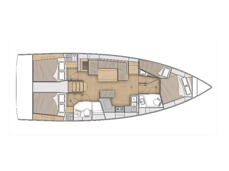 Oceanis 40.1 (ROSALBA) Plan image - 5