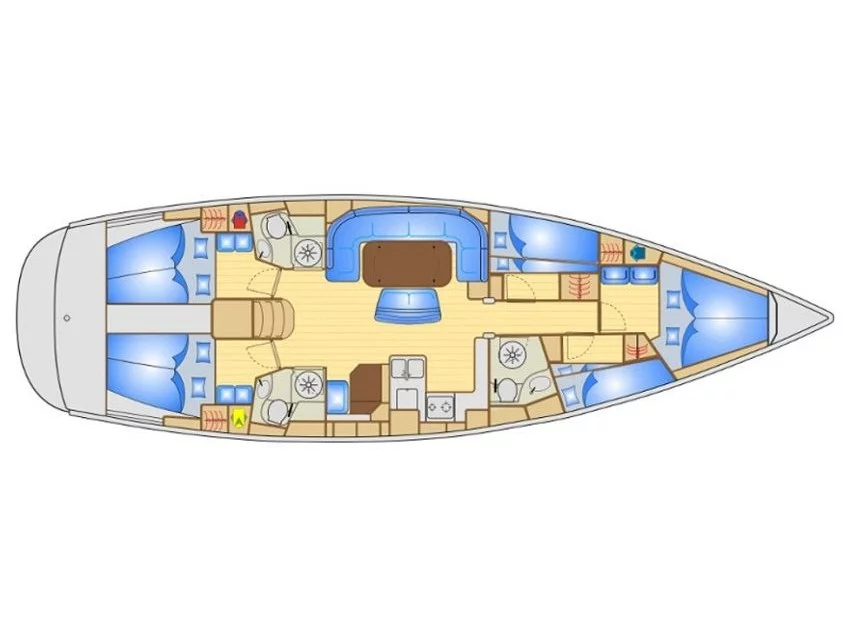 Bavaria Cruiser 50 (SHH-BAV50) Plan image - 8