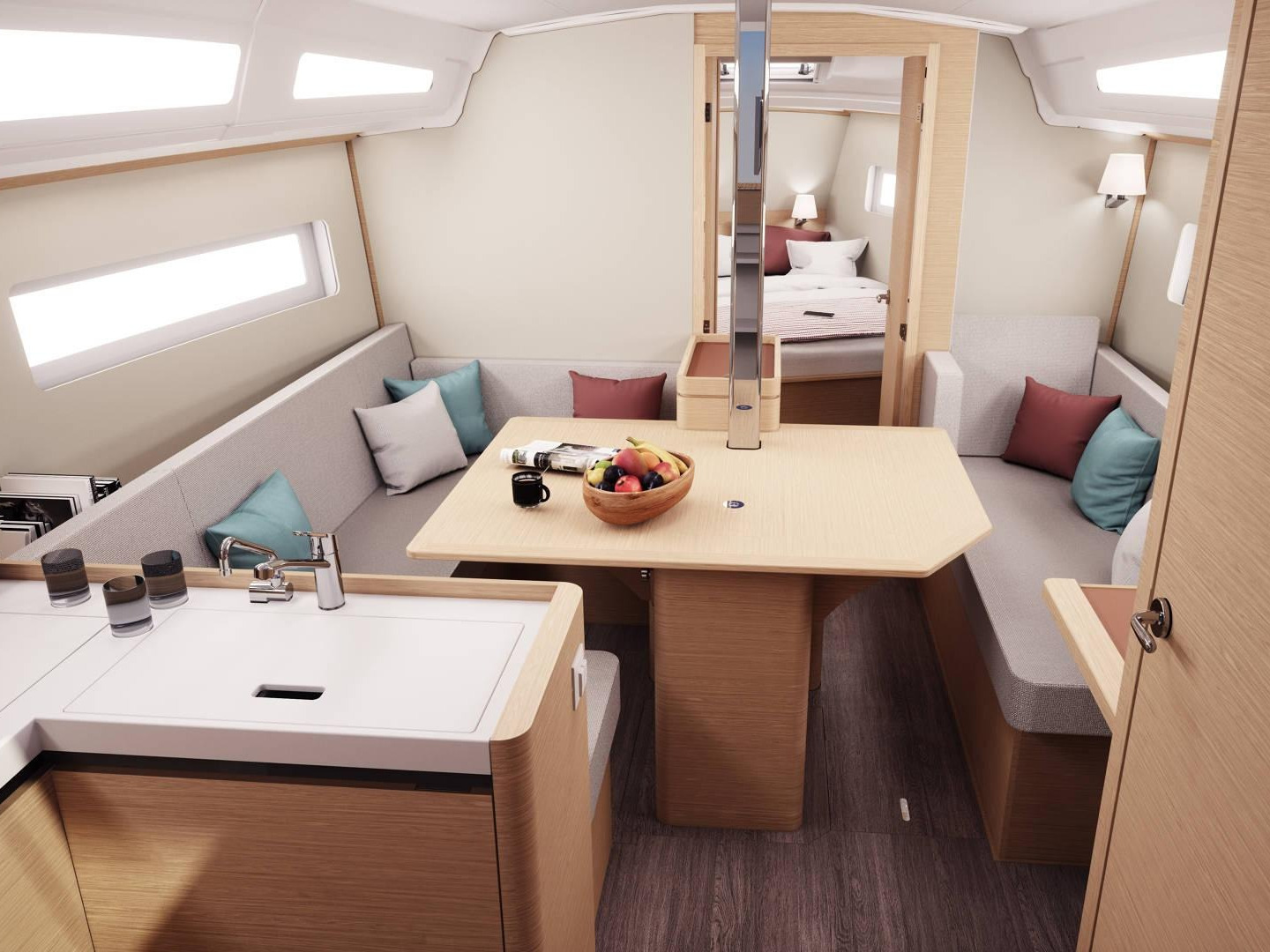 Sun Odyssey 380 - 3 cabins — photo 3