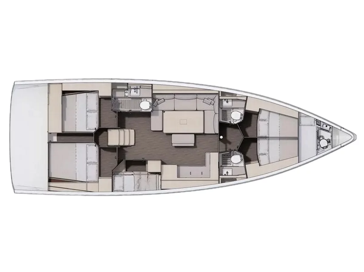 Dufour 470 (Thalis II) Plan image - 6