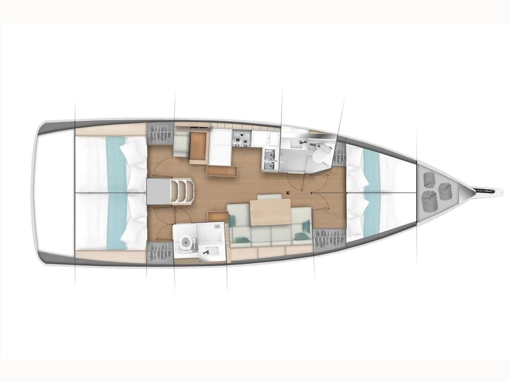 Photo #4 - Sun Odyssey 440 (Silvana D) in Portisco - 64284