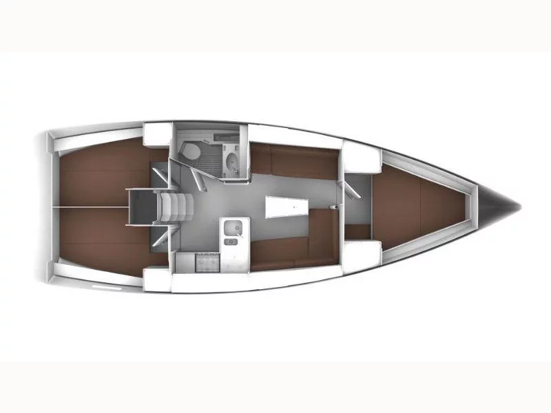 Bavaria Cruiser 37 (Francesca) Plan image - 2