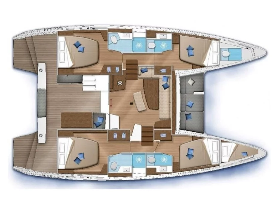 Lagoon 42 (Acantha) Plan image - 10